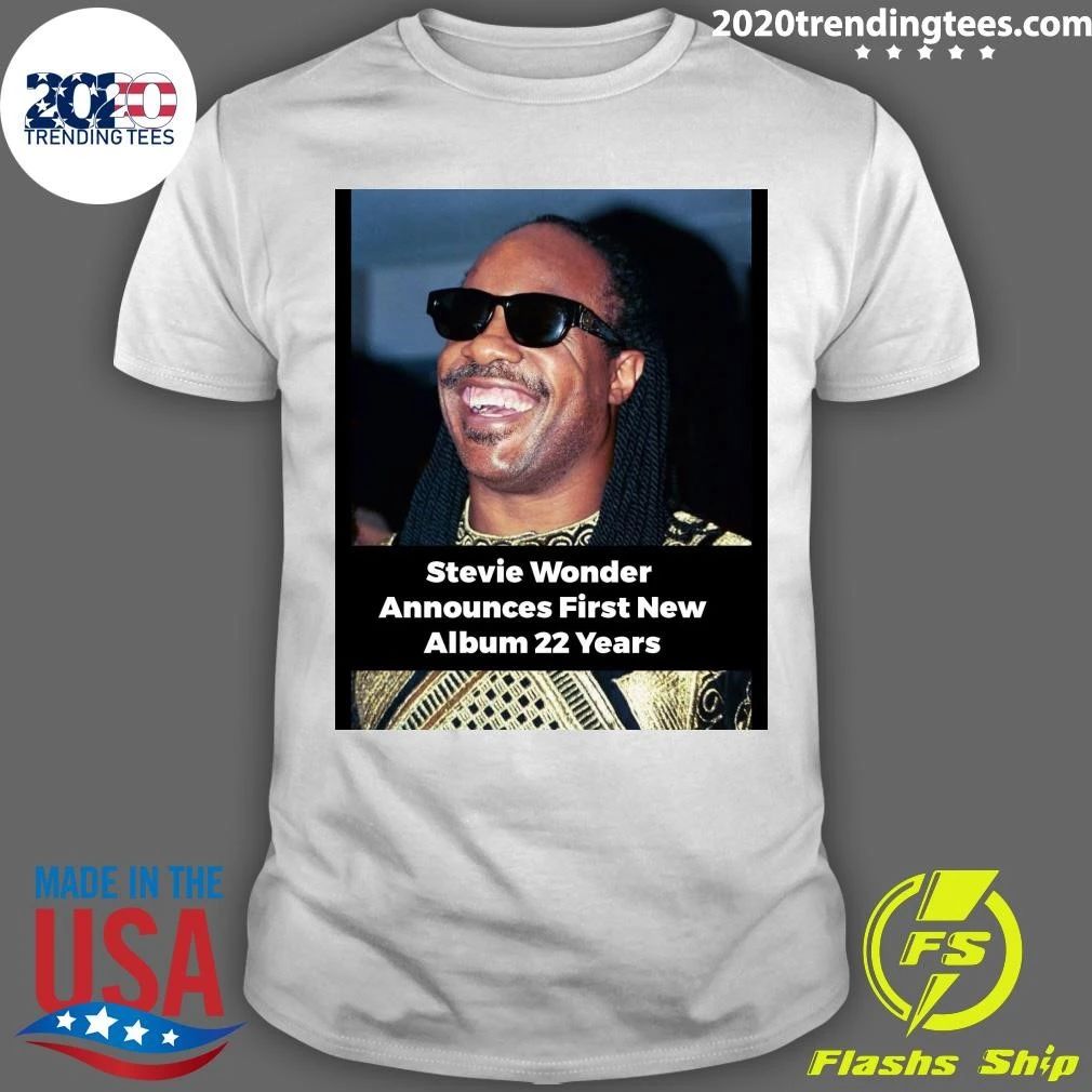 Stevie Wonder Announced A New Album Through The Eyes Of Wonder For 2027 Release Shirt