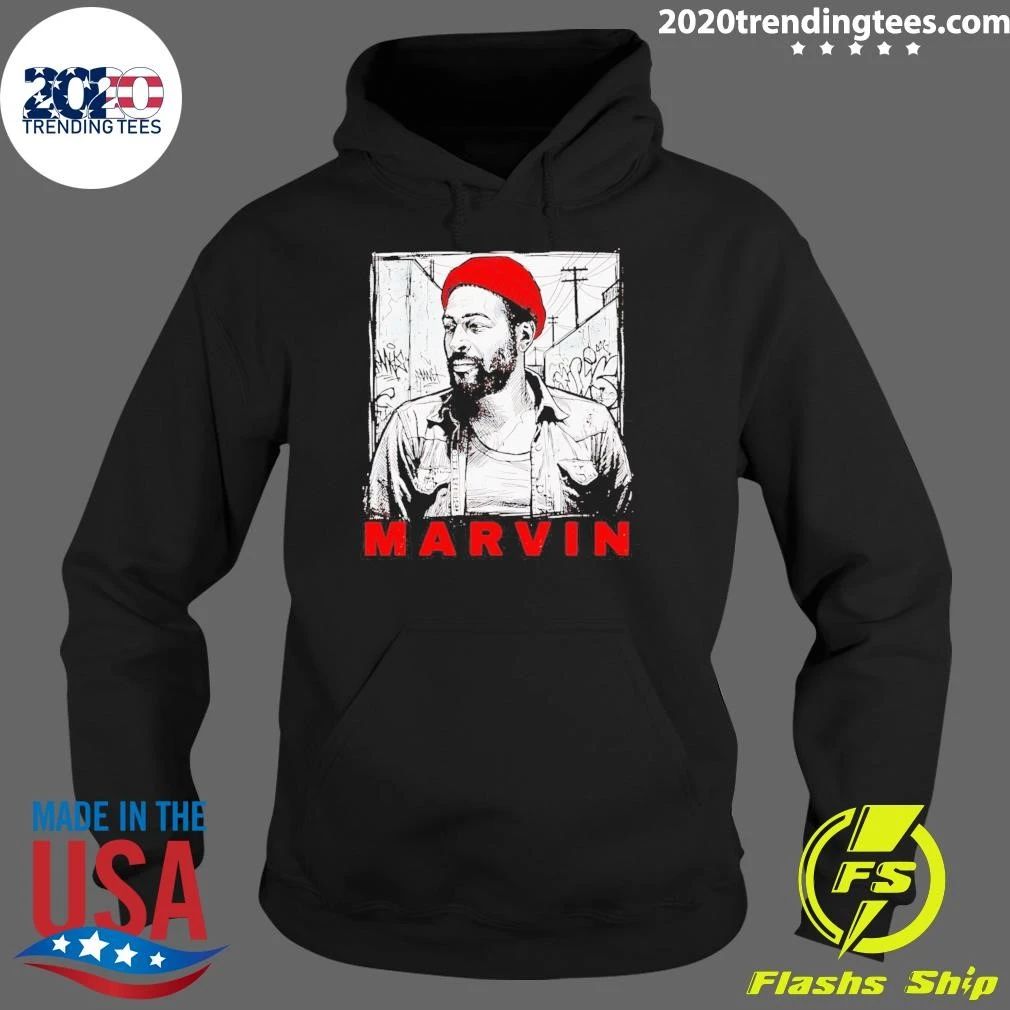 Marvin Gaye Urban Portrait Soul Music R&b Legend Shirt