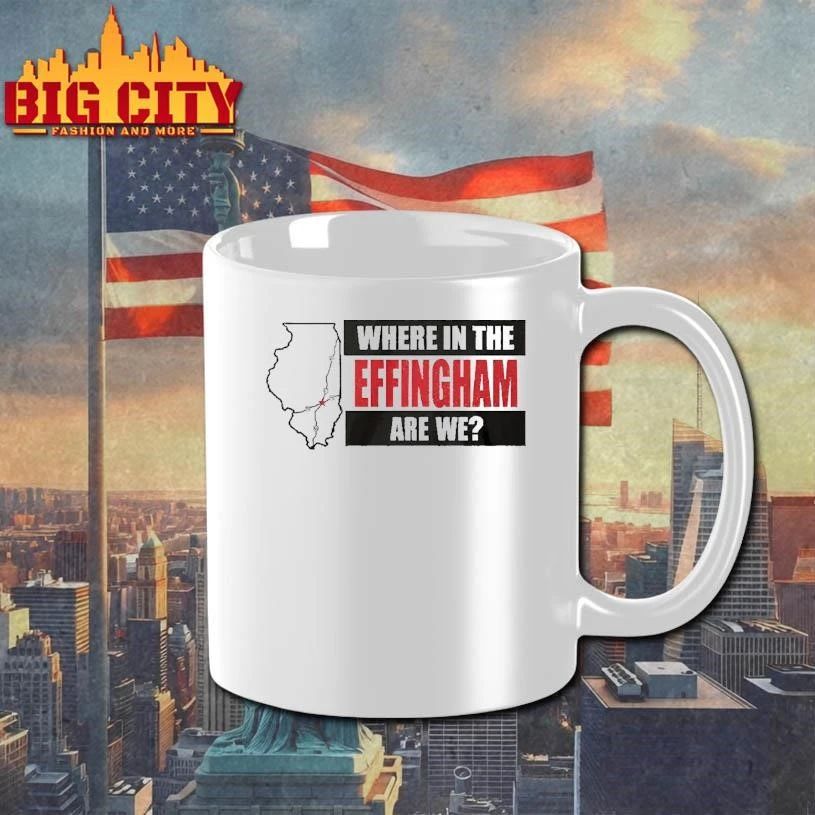 Where In The Effingham Are We Map Shirt