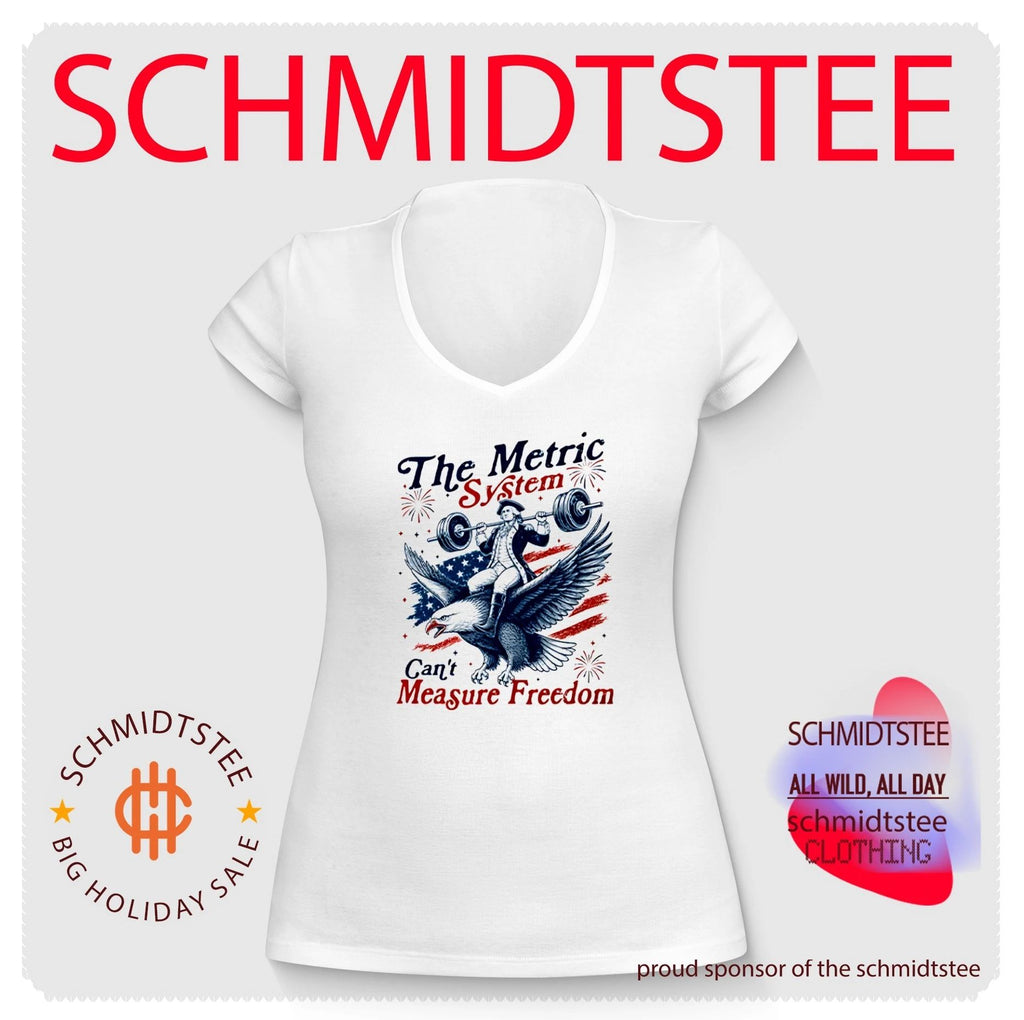 The Metric System Can’t Measure Freedom Patriotic Eagle Weightlifting shirt
