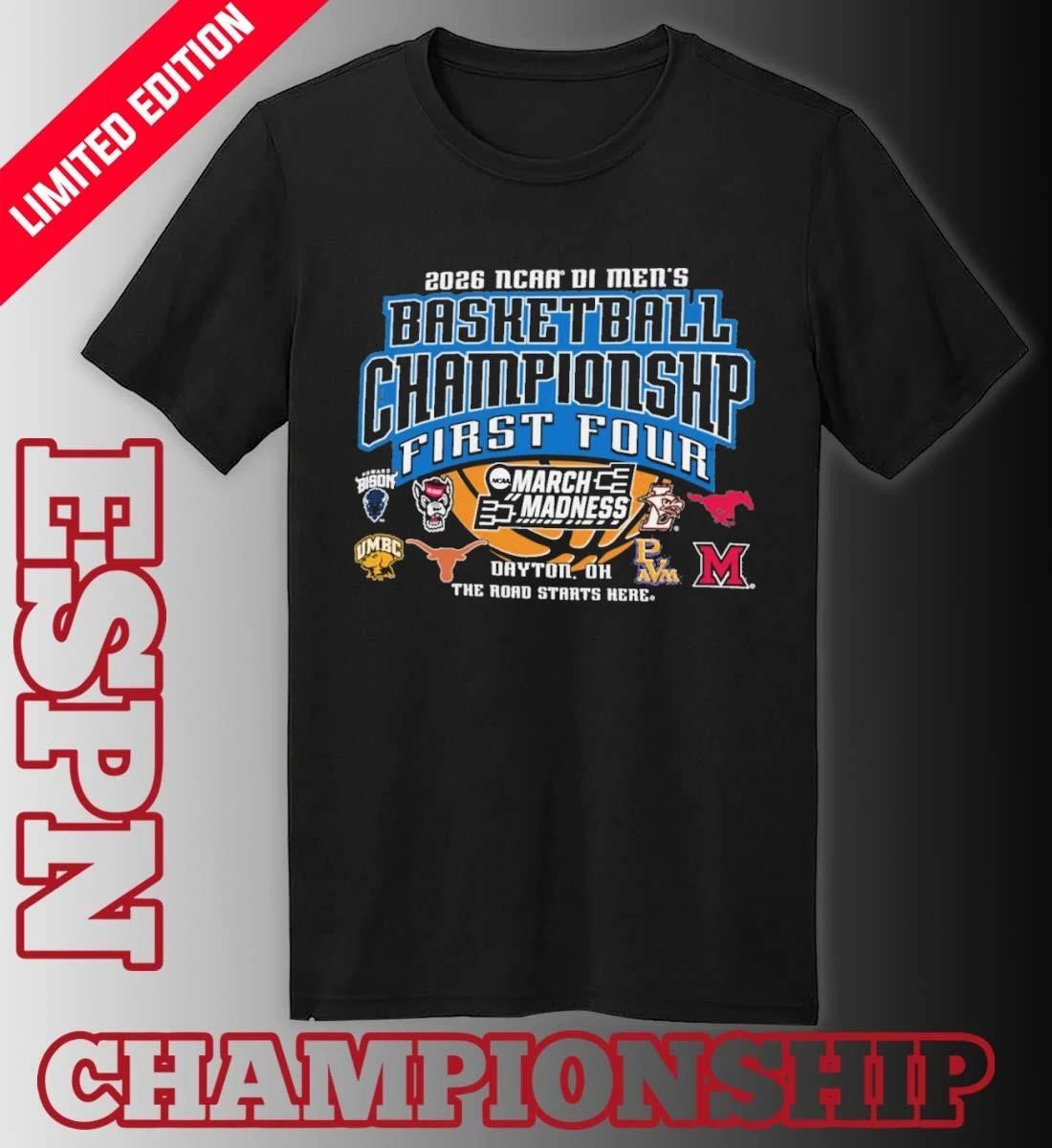 2026 NCAA DI Men’s Basketball Championship – First Four Shirt