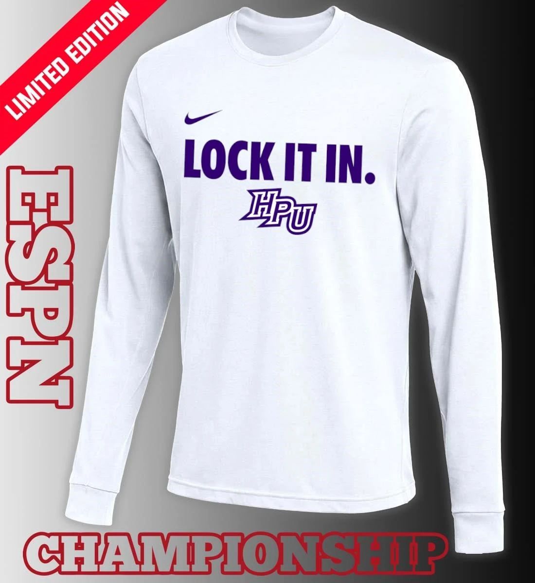 High Point Panthers Basketball Lock It In March Madness T-Shirt
