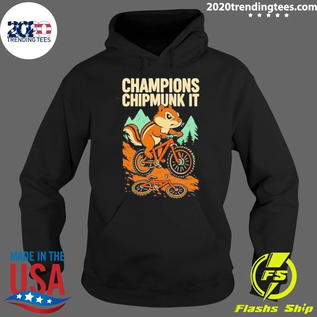 Champions Chipmunk It Mountain Biking Mtb Shirt