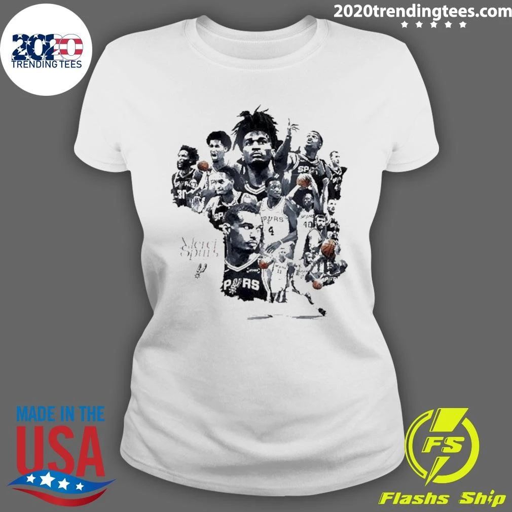 Merci Les Spurs Victor Wembanyama San Antonio Nba 2026 Shirt