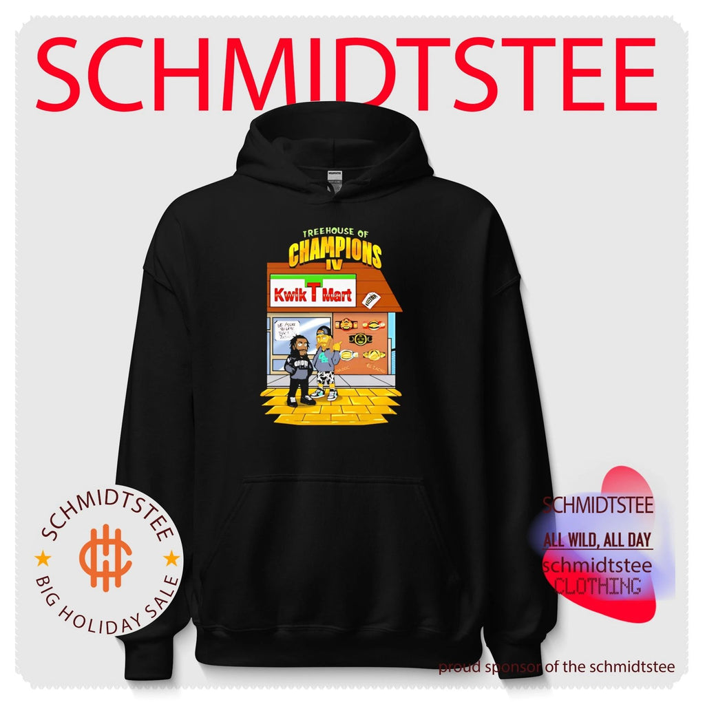 Zach Hendrix tree house of Champions IV illustration shirt