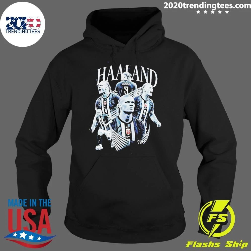 Erling Haaland Norway Soccer World Cup 2026 Graphic Vintage Shirt