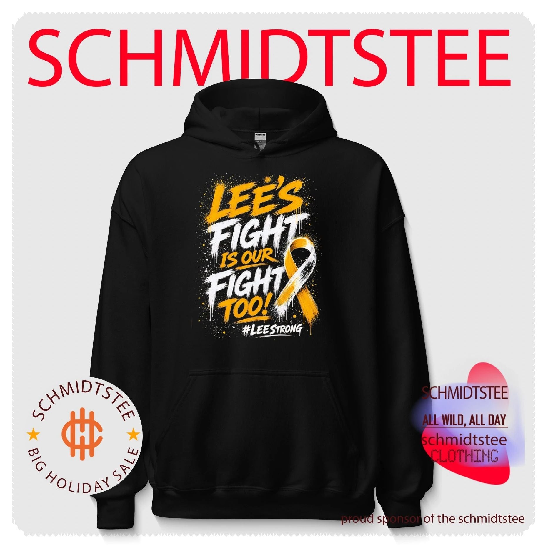 Lee’s fight is our fight too ribbon LeeStrong fuck cancer shirt