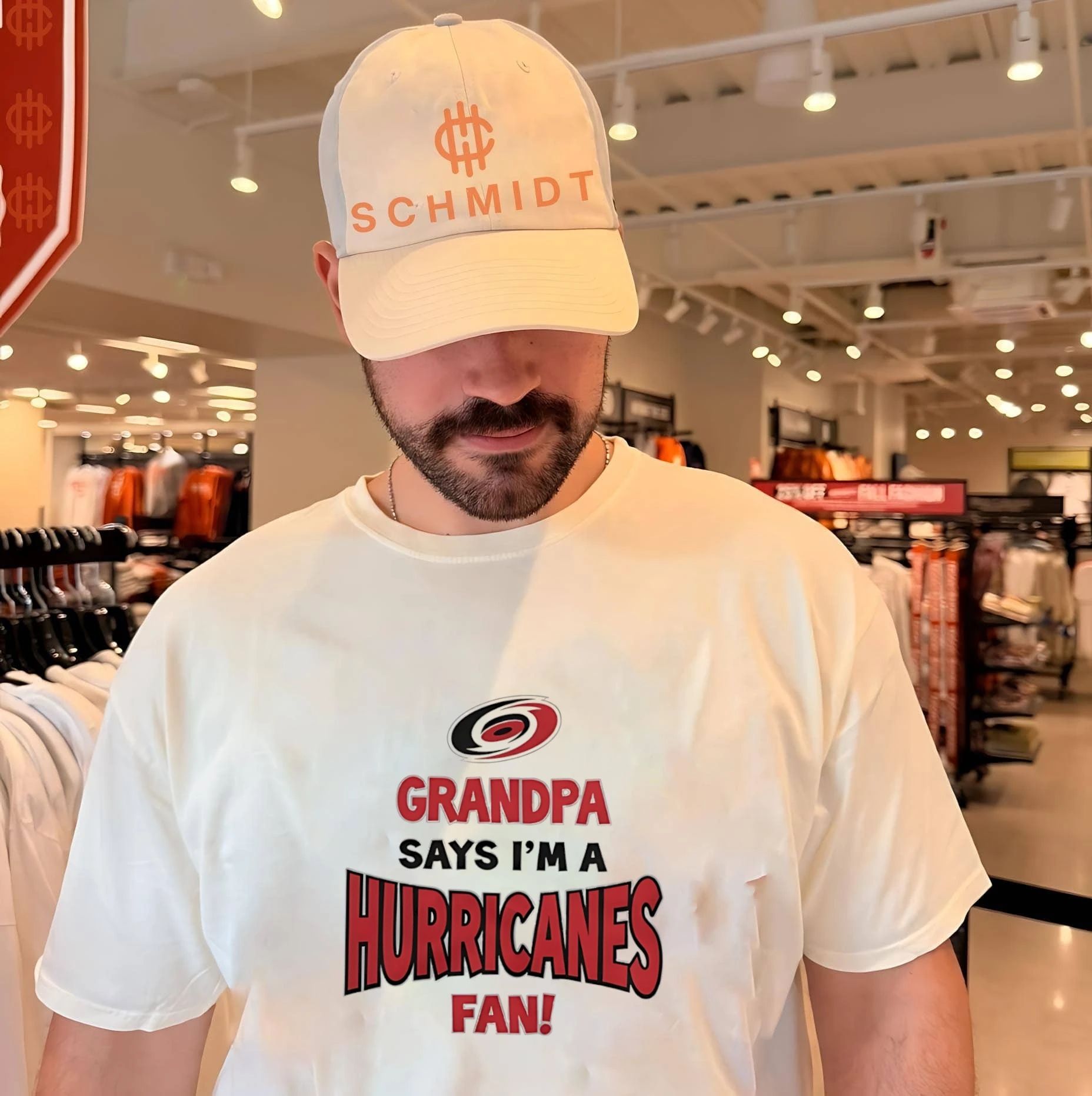 Grandpa says I’m a Carolina Hurricanes fan shirt