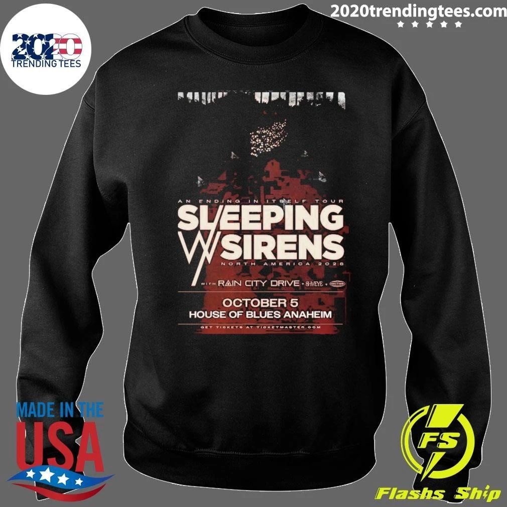 An Ending In Itself Tour Sleeping Sirens North America 2026 Shirt