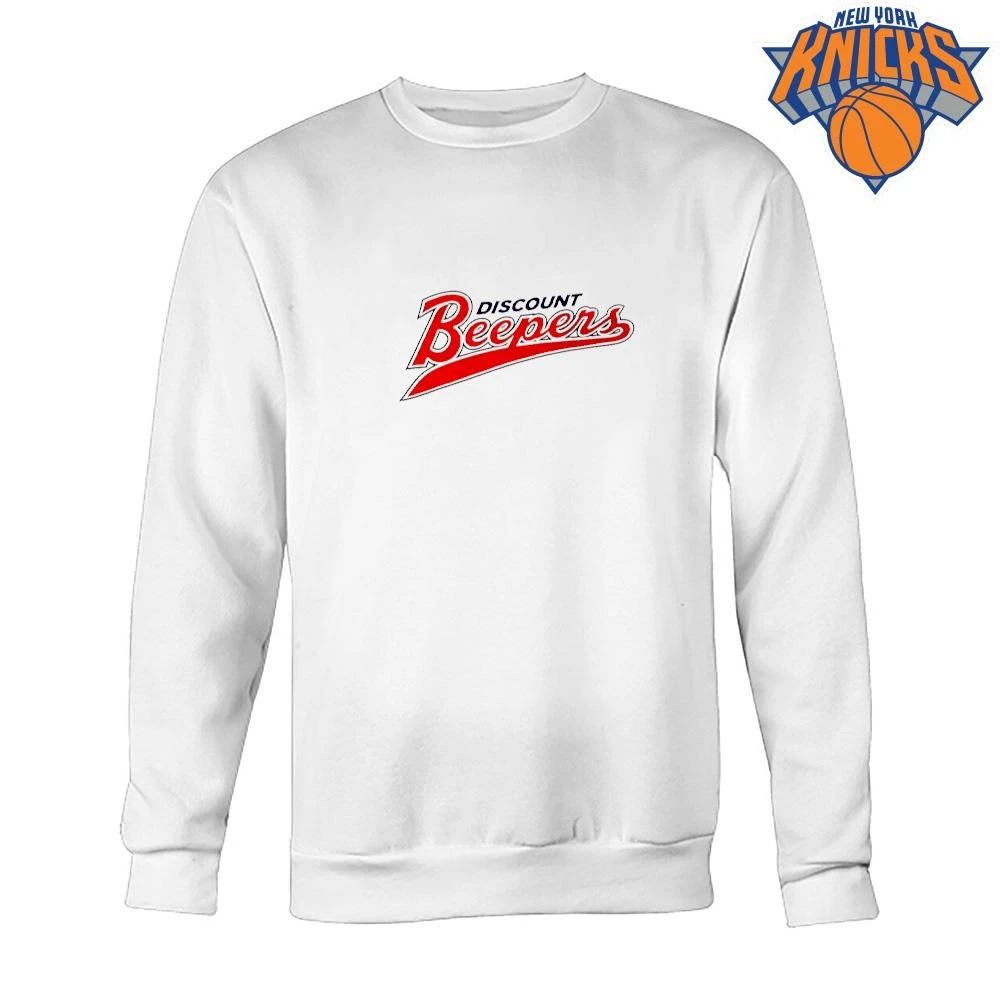 Discount Beepers Vintage Red Script Logo Shirt