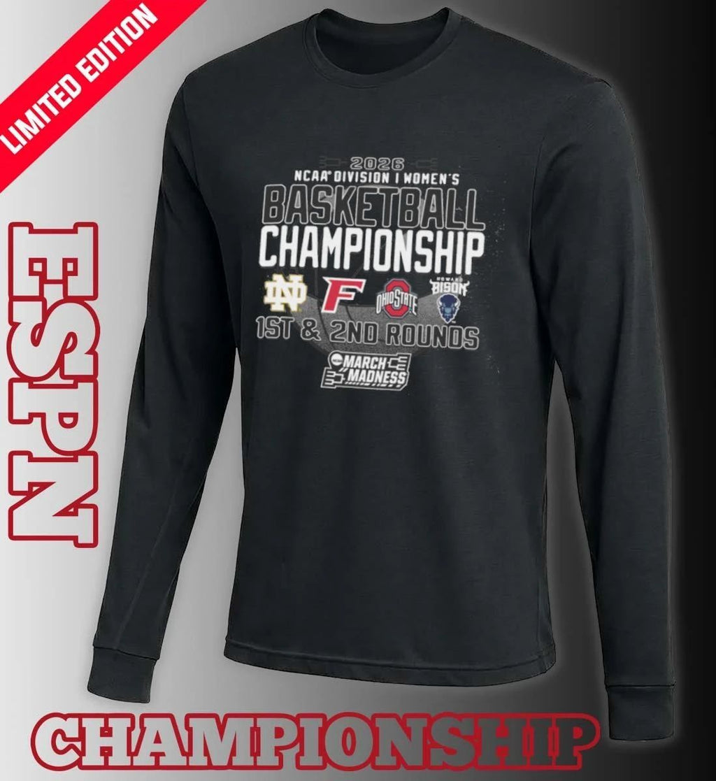 1st, 2nd Rounds 2026 NCAA DI Women’s Basketball Championship – Columbus, OH Shirt