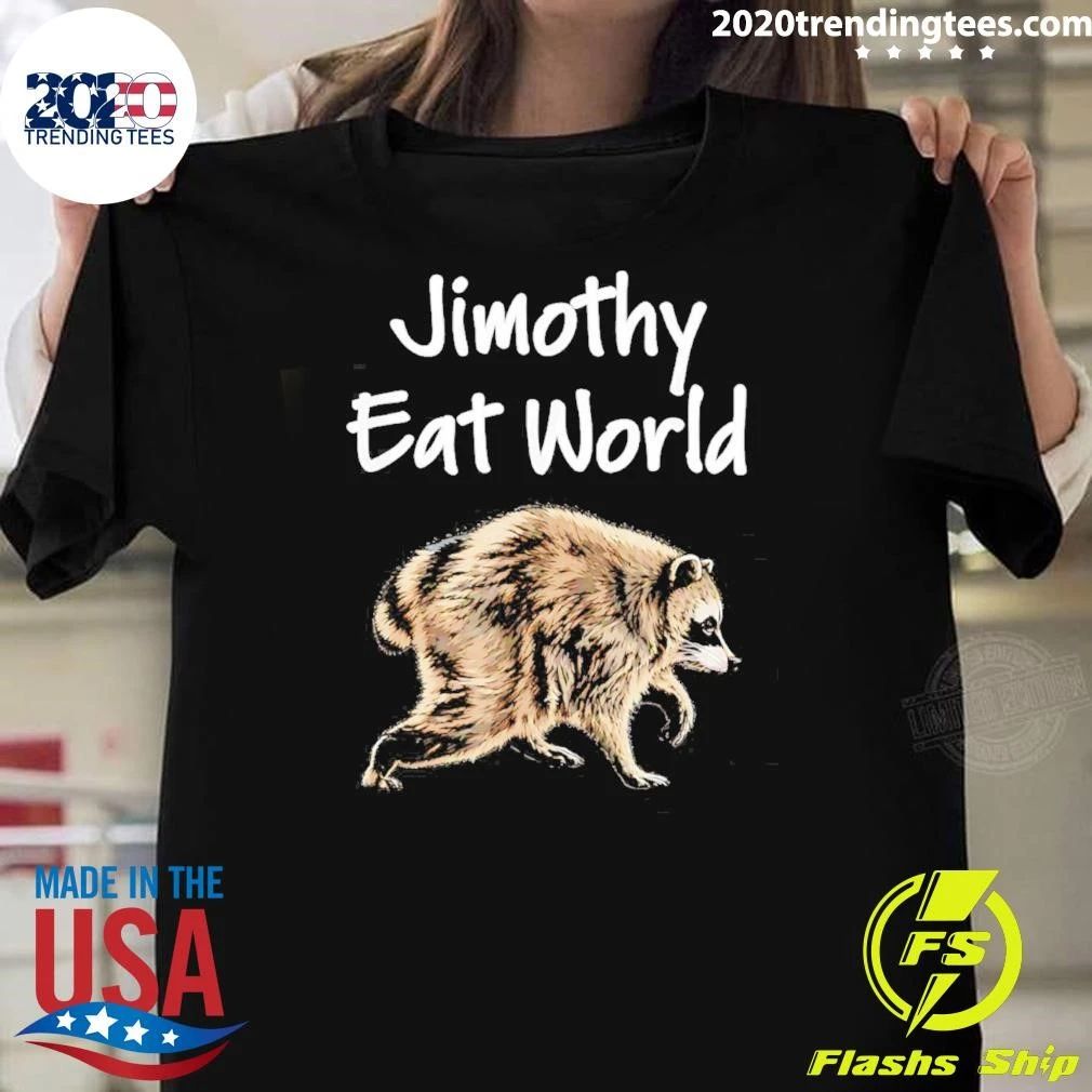 Jimothy Eat World Raccoon Seattle Meme Shirt