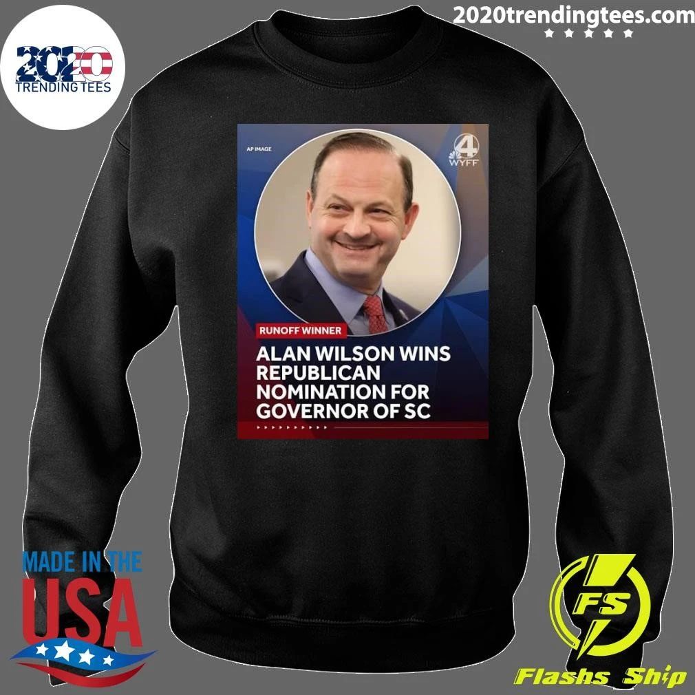 Alan Wilson Wins The Republican Nomination For Governor Election 2026 Shirt