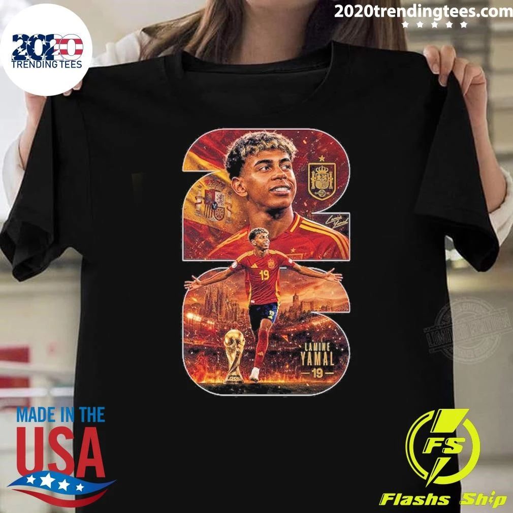 Yamal World Cup 2026 Spain Graphic Shirt