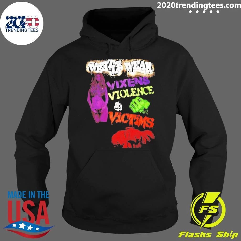 Wette Wear Vixens Violence And Victims Shirt