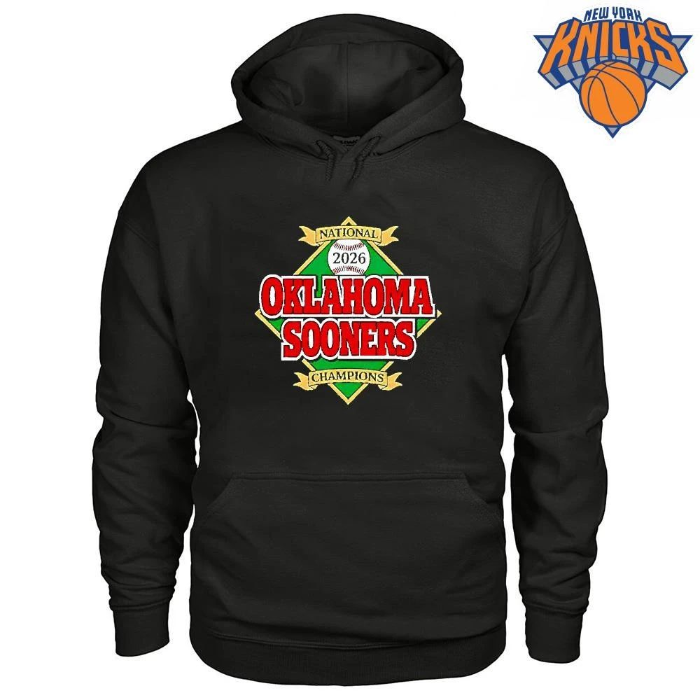 Oklahoma Sooners Baseball Mlb Champions 2026 National Diamond Shirt