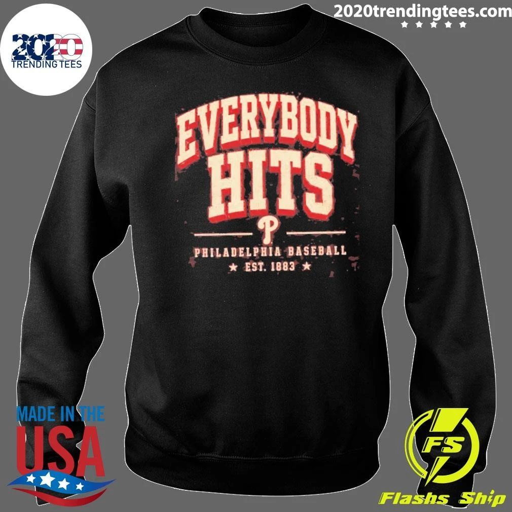Philadelphia Phillie Est 1983 Everybody Hits Shirt