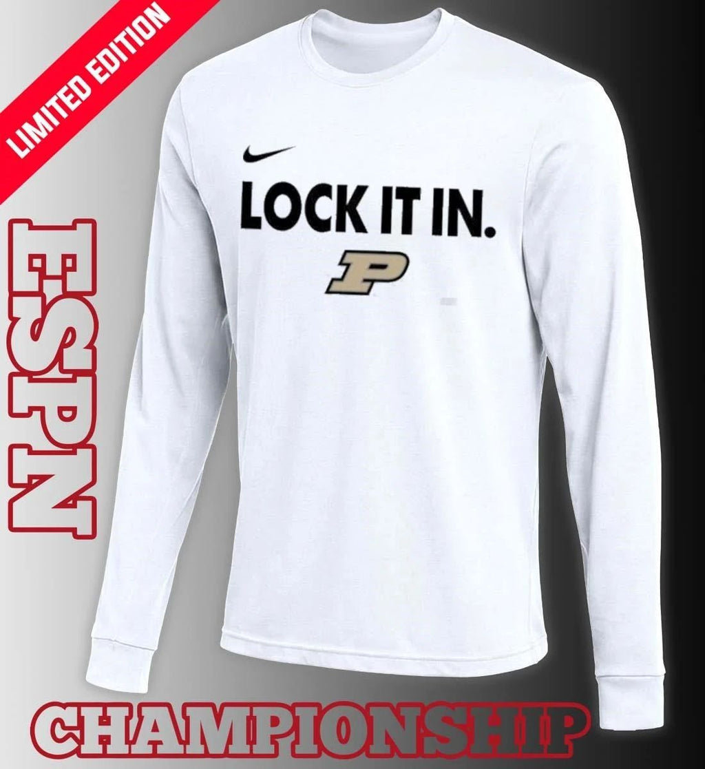 Purdue Men’s Basketball Lock It In NCAA March Madness T-Shirt