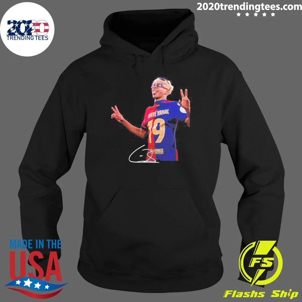 Football Player Lamine Yamal Signature Shirt