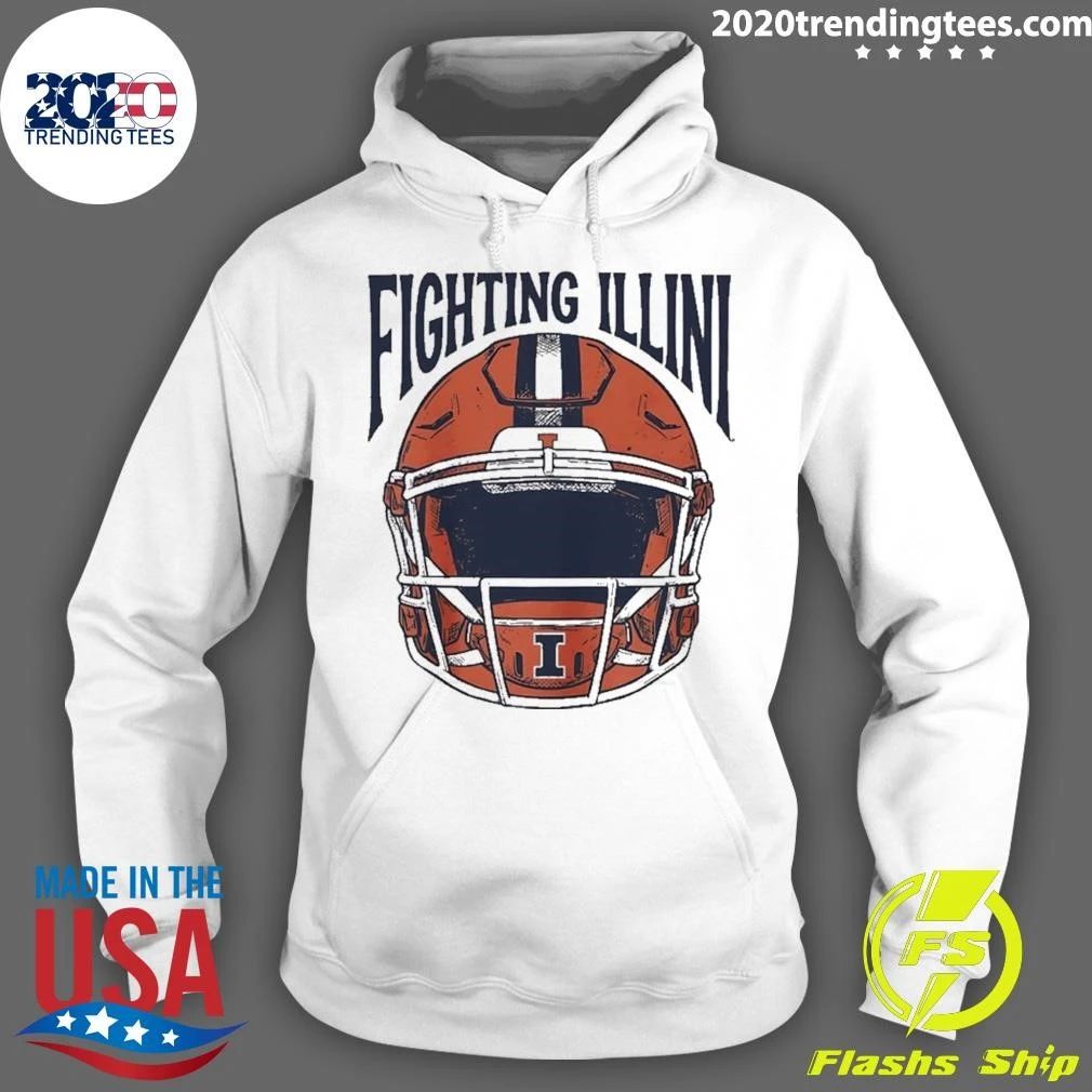 Illinois Fighting Illini Football Helmet 2026 Shirt