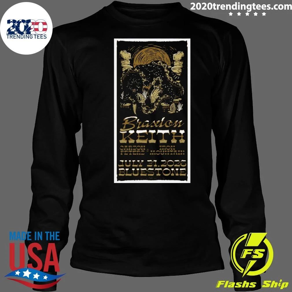 Braxton Keith The Bluestone In Columbus Oh Jul 31 2026 Shirt