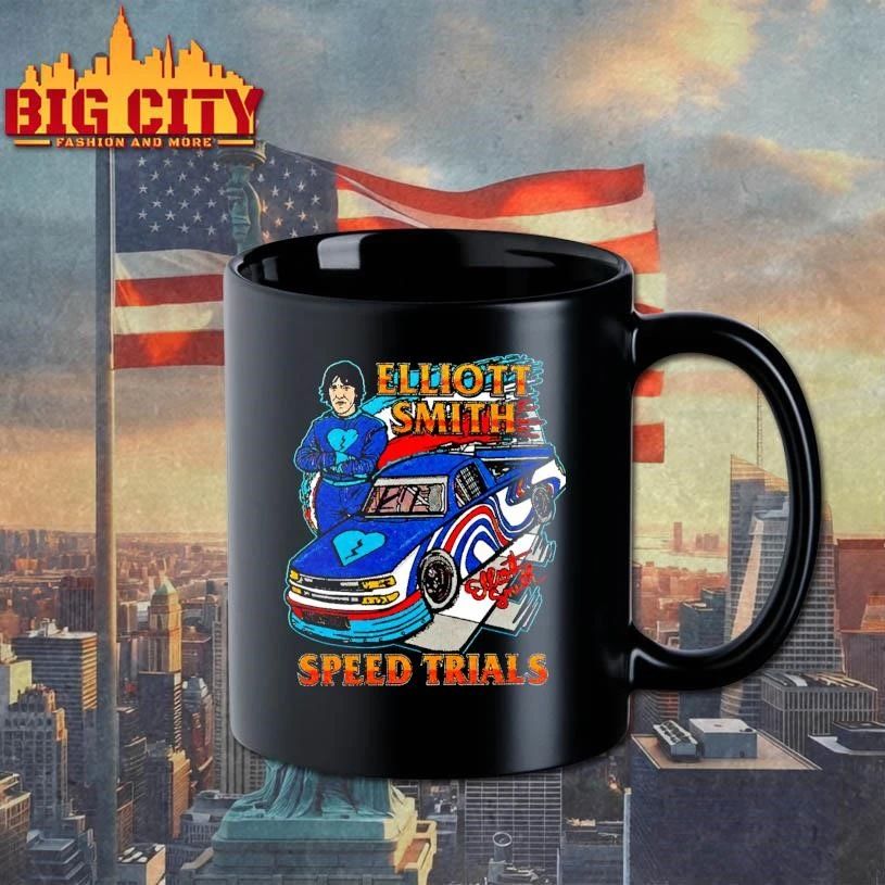 Elliott Smith Speed Trials Vintage Racing Truck Graphic Shirt