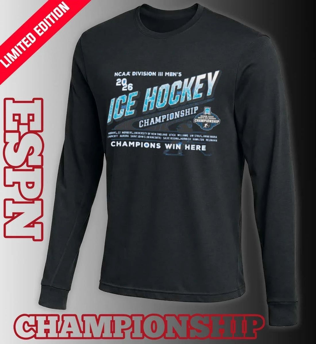 2026 NCAA Division III Men’s Ice Hockey 1st Round T-Shirt