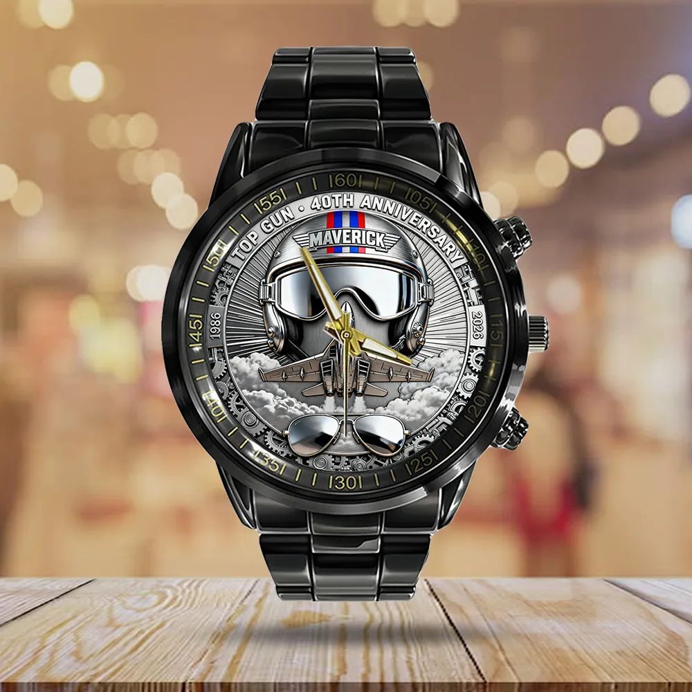 Gun 40th Anniversary Steel Watch