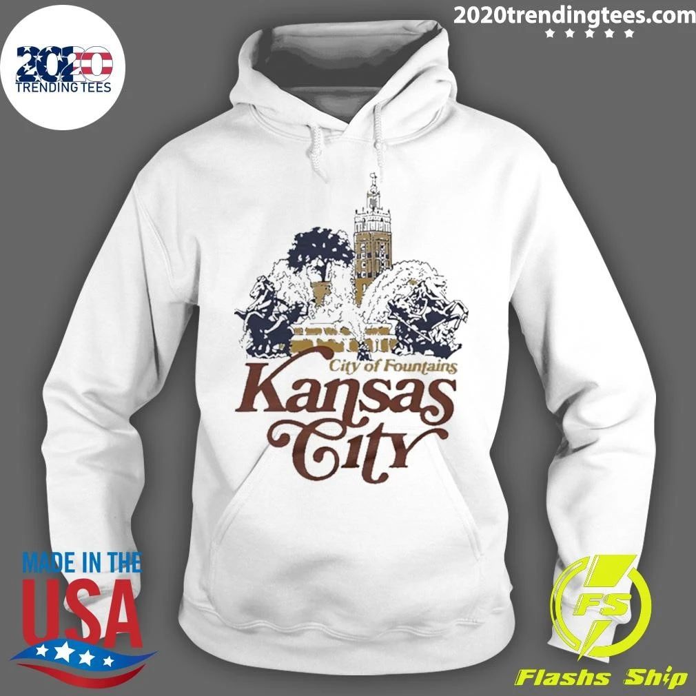 Kansas City City Of Fountains Missouri Shirt