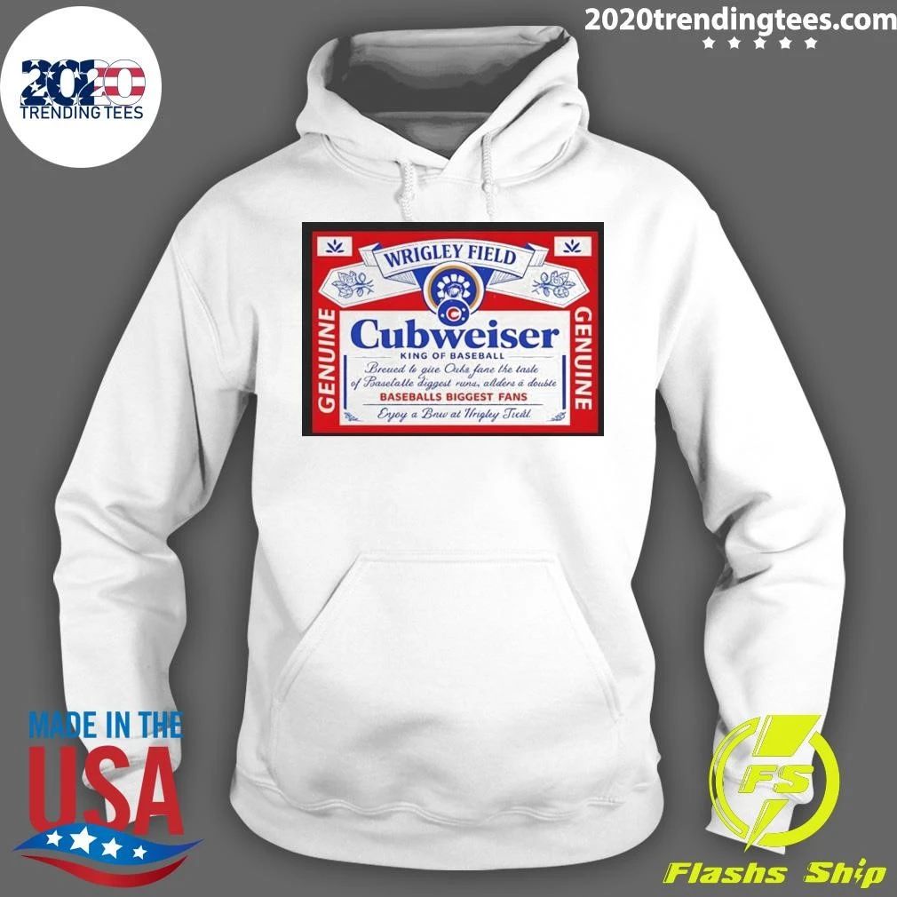 Cubweiser George Kittle Wrigley Field Chicago Cubs Shirt