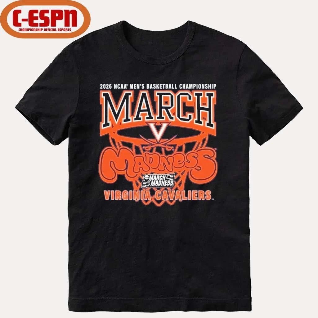 Virginia Cavaliers 2026 NCAA Men’s Basketball Championship March Madness Shirt
