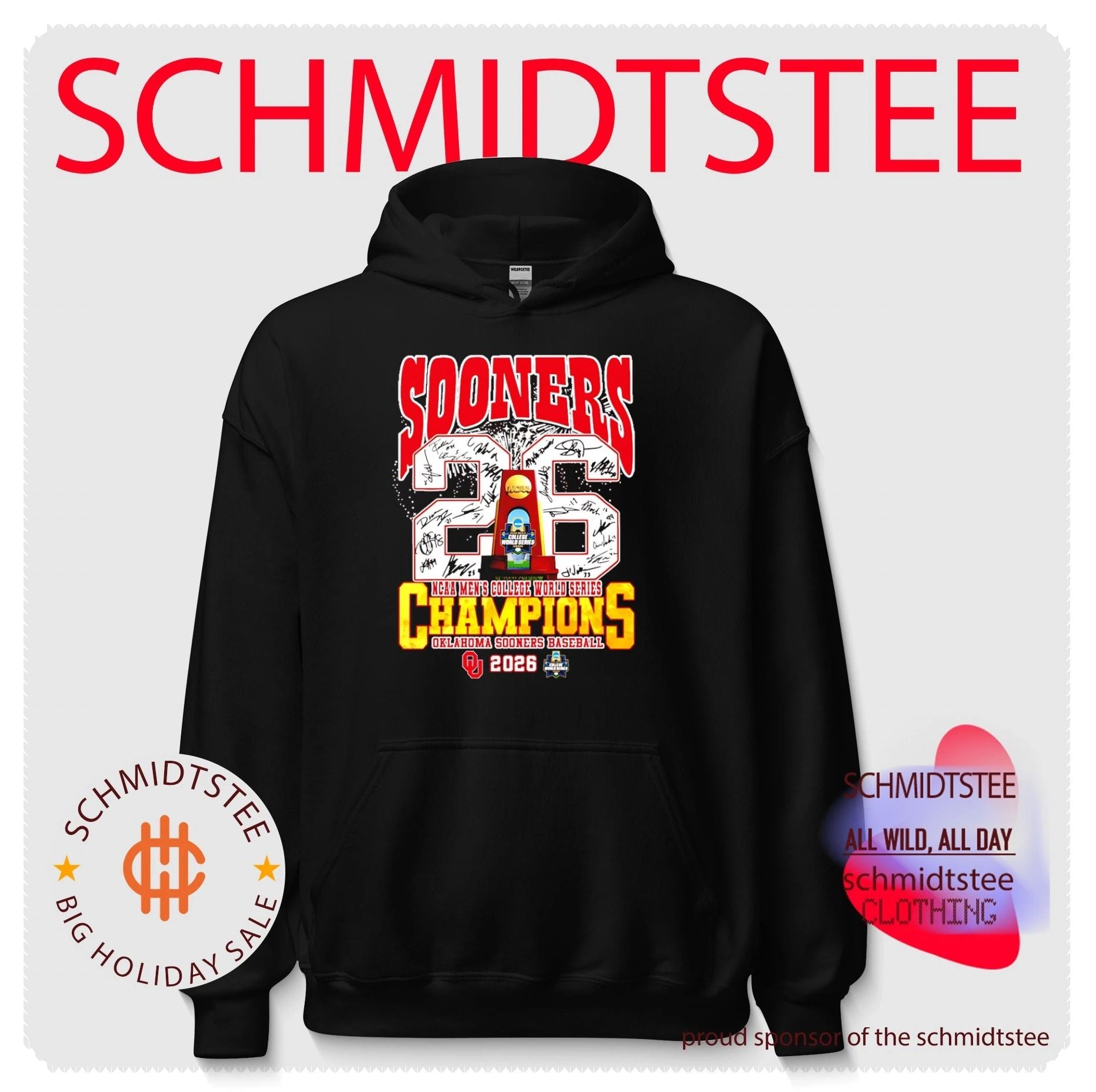 Oklahoma Sooners 2026 NCAA Men’s College World Series Champions score shirt