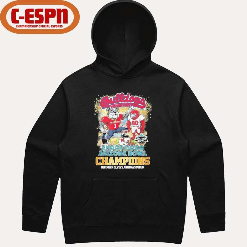 Fresno State Bulldogs Mascot Arizona Bowl Champions Shirt