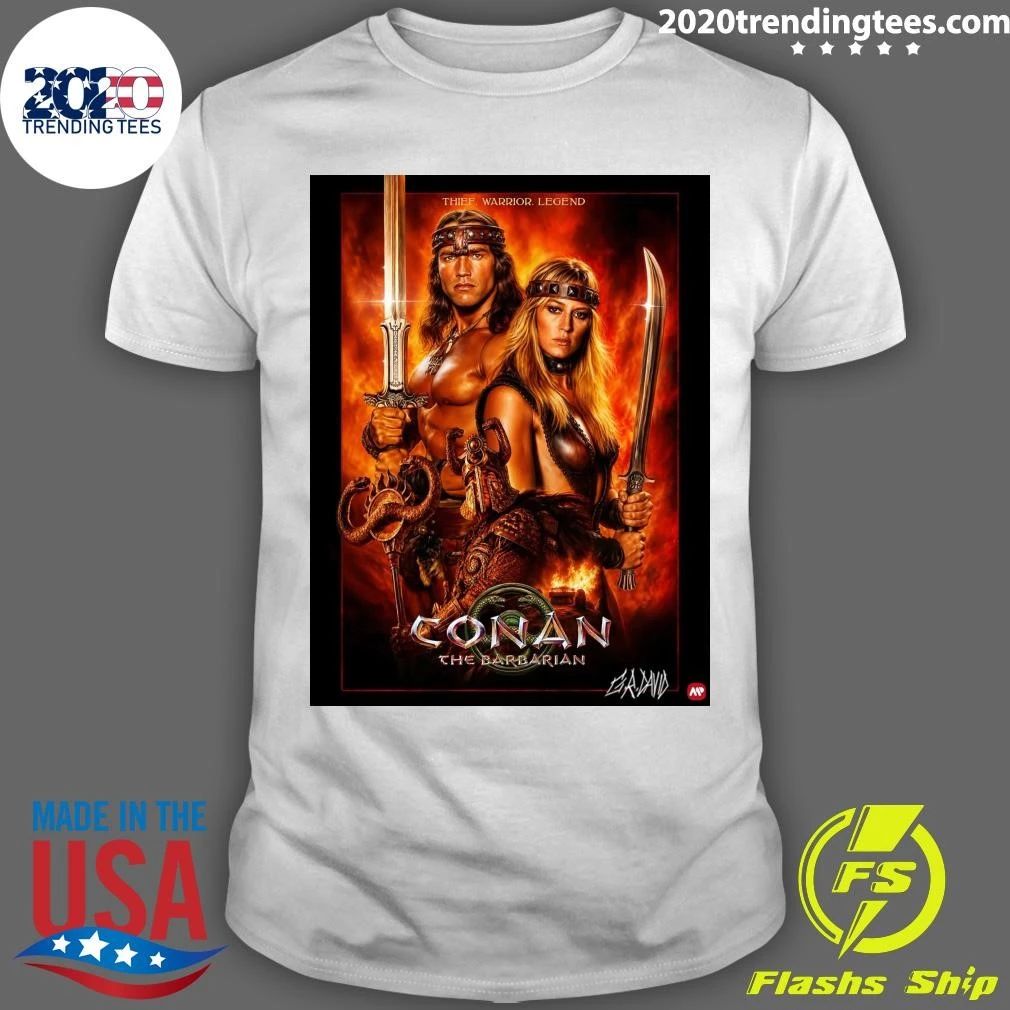 Thief. Warrior. Legend. Conan the Barbarian AMP Shirt