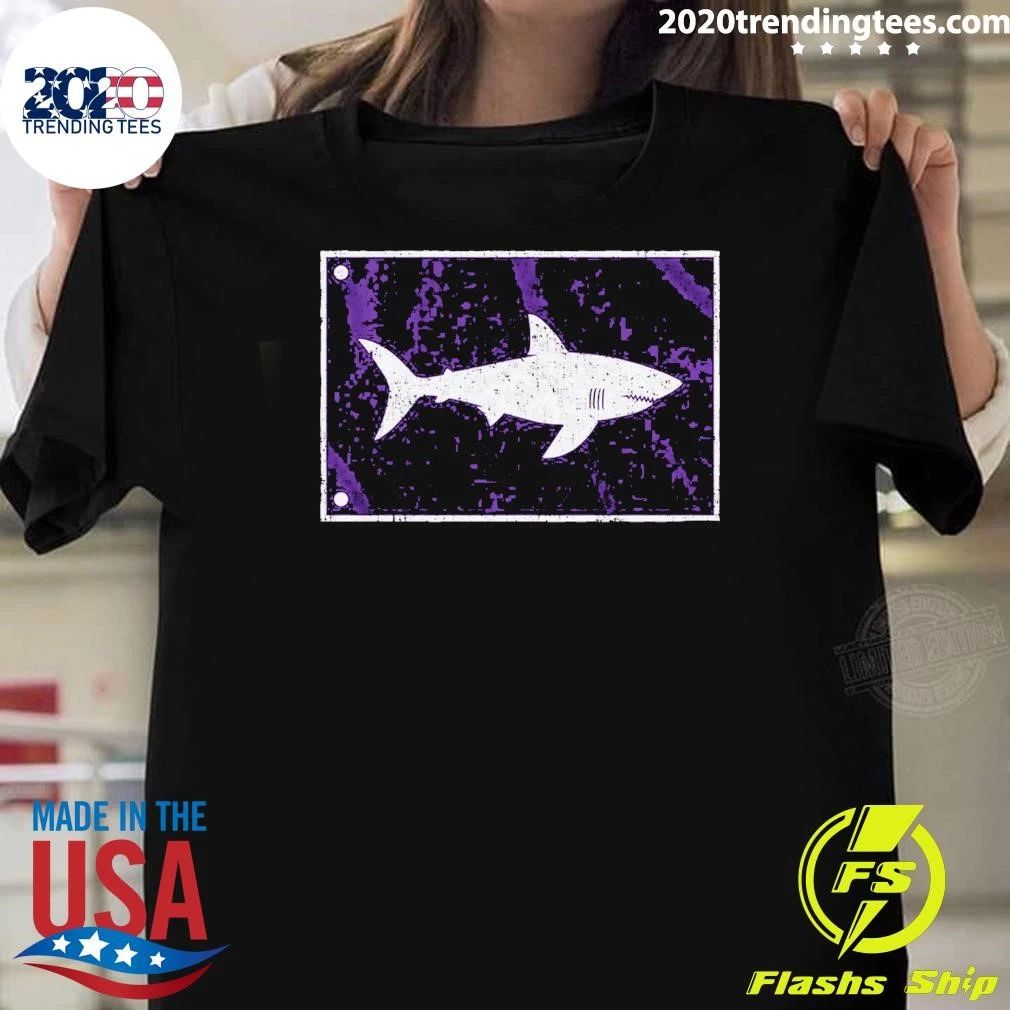 Shark Warning Flag shirt