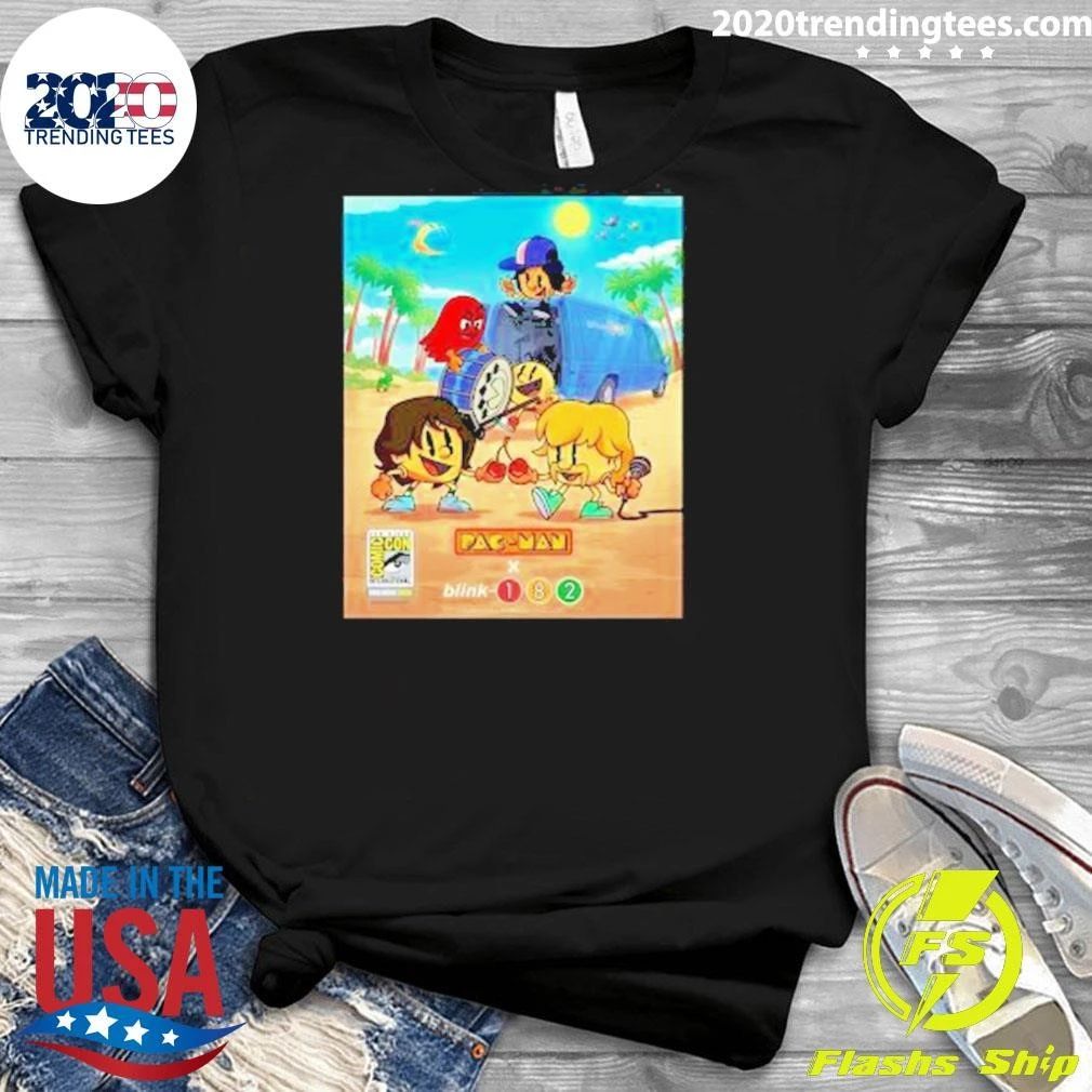 Blink-182 x Pac-Man Comic-Con San Diego Exclusive July 23-26 2026 Shirt