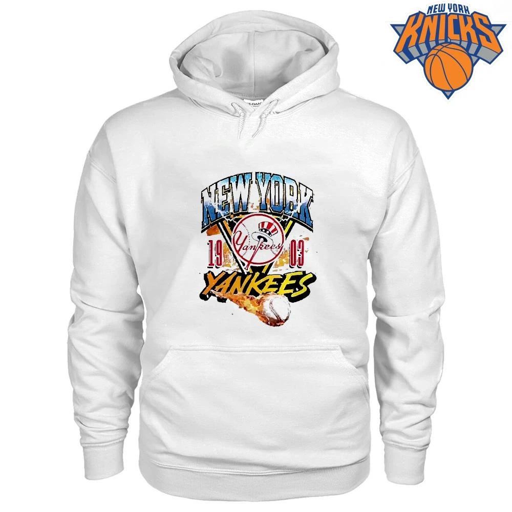 New York Yankees Fireball White Shirt