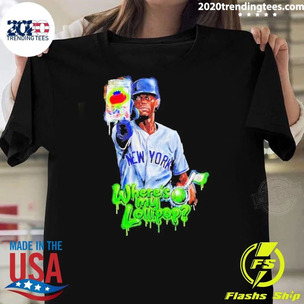 New York Jazz Chisholm Jr. Where’s My Lollipop Shirt