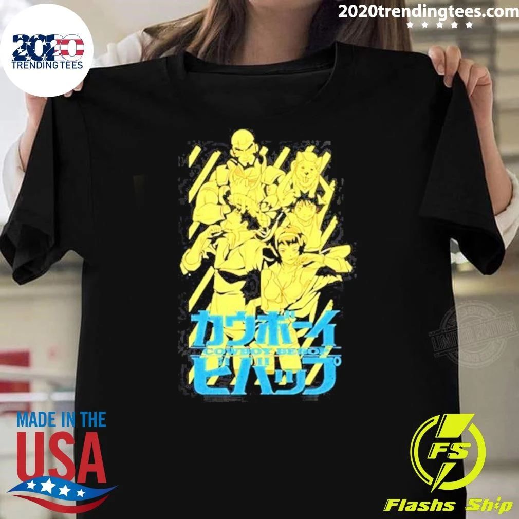 Spike Spiegel Cowboy Bebop Characters Vintage Shirt