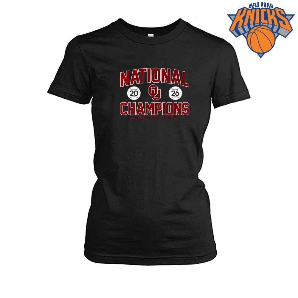 Oklahoma Sooners National 2026 Champions NCAA Baseball Championship shirt