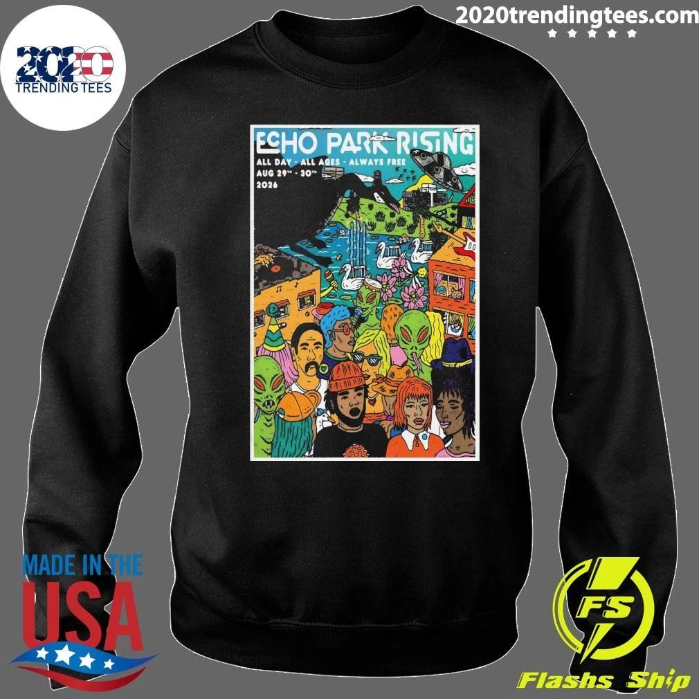 Echo Park Rising August 29-30 2026 In Los Angeles CA Shirt