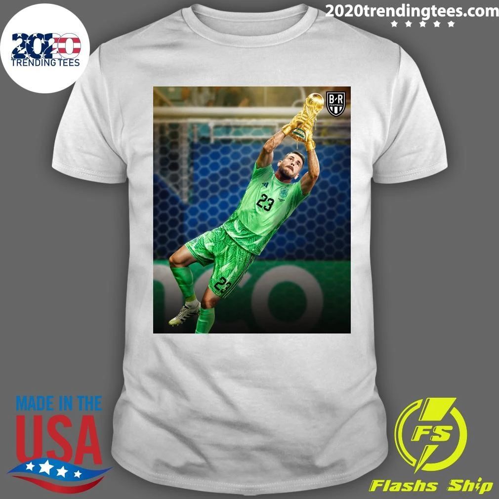 Unaí Simon Kept A Clean Sheet In All But One Game At The World Cup To Win The Golden Glove Shirt