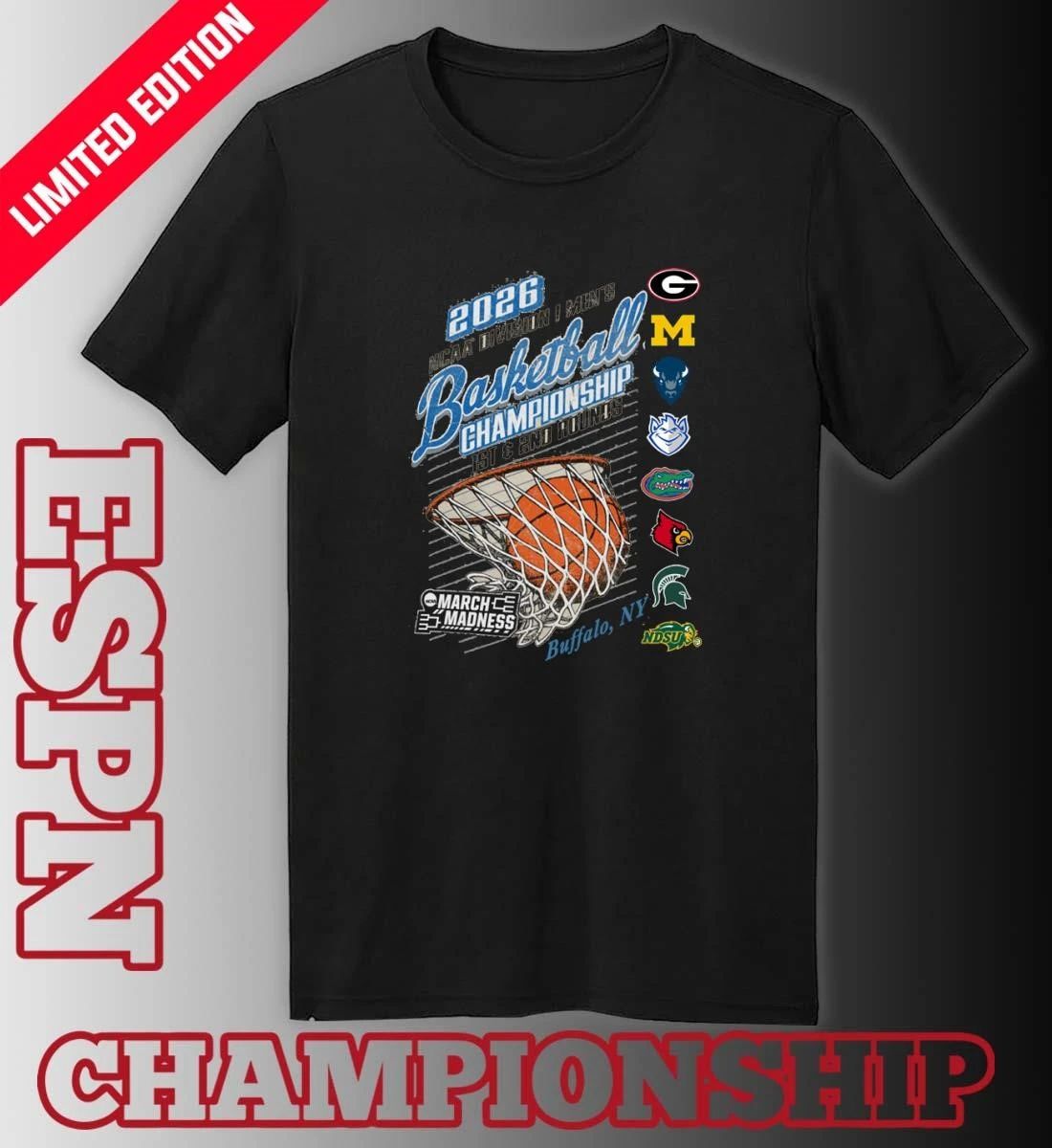 Buffalo, NY 2026 NCAA DI Men’s Basketball Championship – 1st, 2nd Rounds Shirt