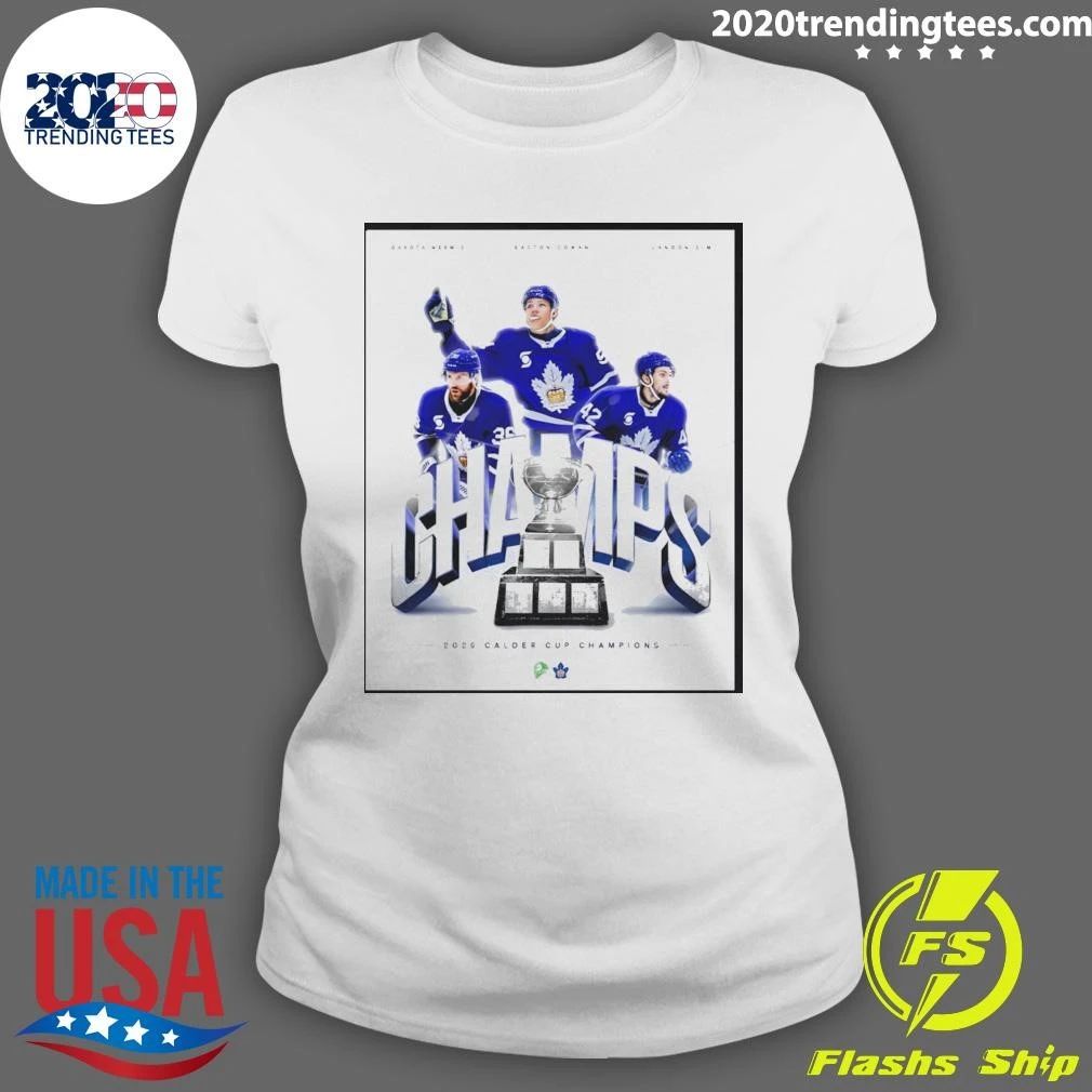 Dakota Mermis Easton Cowan Landon Sim 2026 Calder Cup Shirt