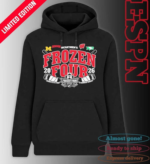 4 Teams University of Denver 2026 NCAA Frozen Four T-Shirt