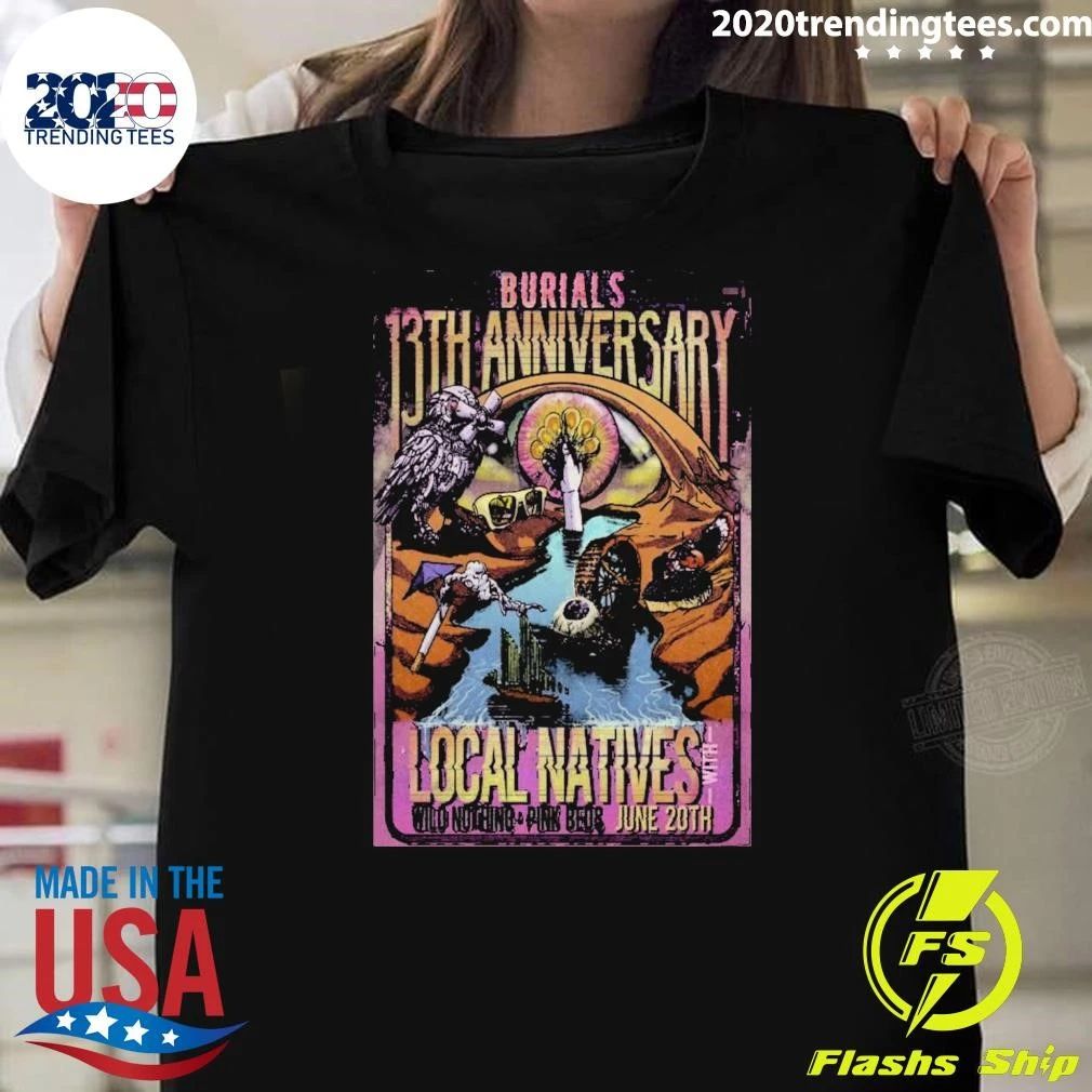 Burial’s 13th Anniversary Poster Shirt