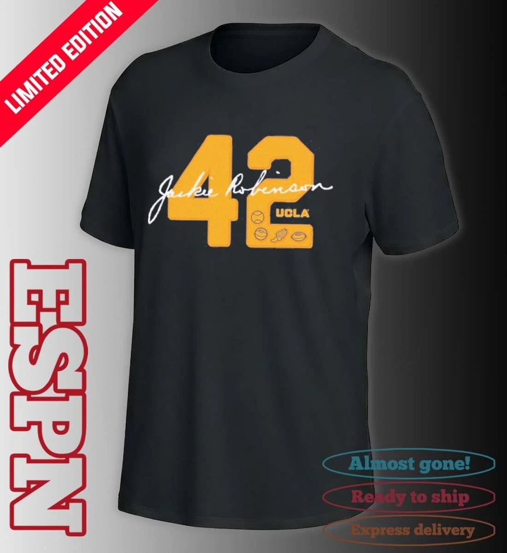 UCLA Jackie Robinson 42 Letterman Signature Shirt