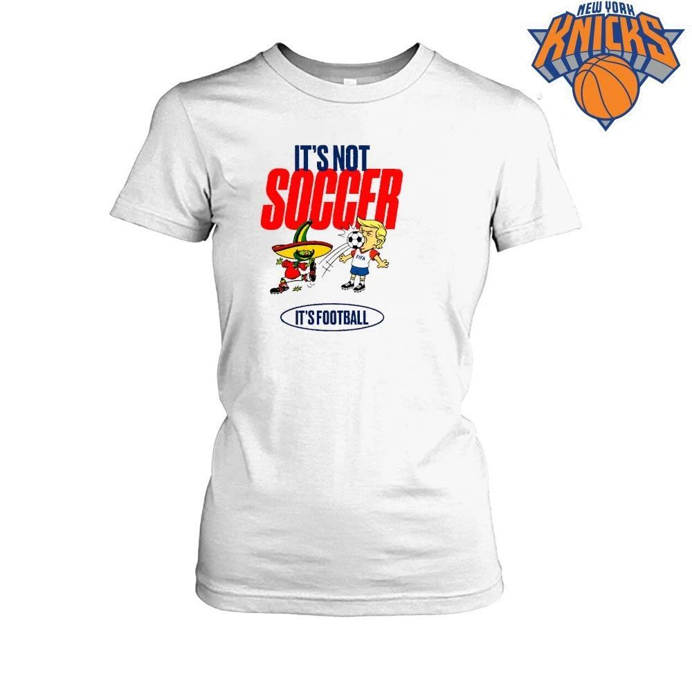 It Is Not Soccer It Is Football Trump Mexican Character Mascot shirt