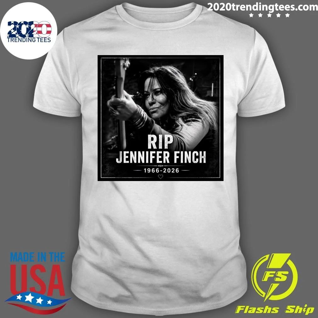 Rip Jennifer Finch 1966-2026 Shirt