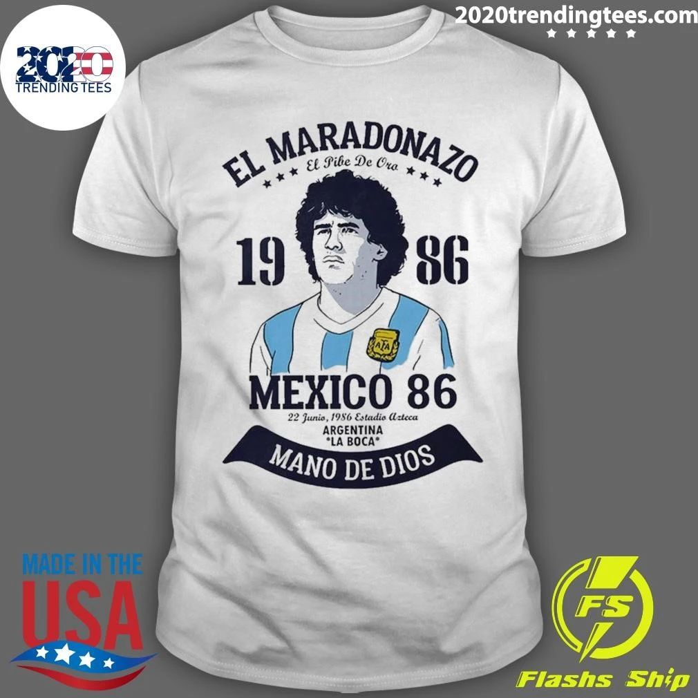 Diego Maradona Mexico 1986 Shirt